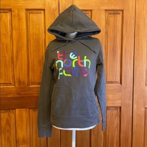 Grey North Face Hoodie